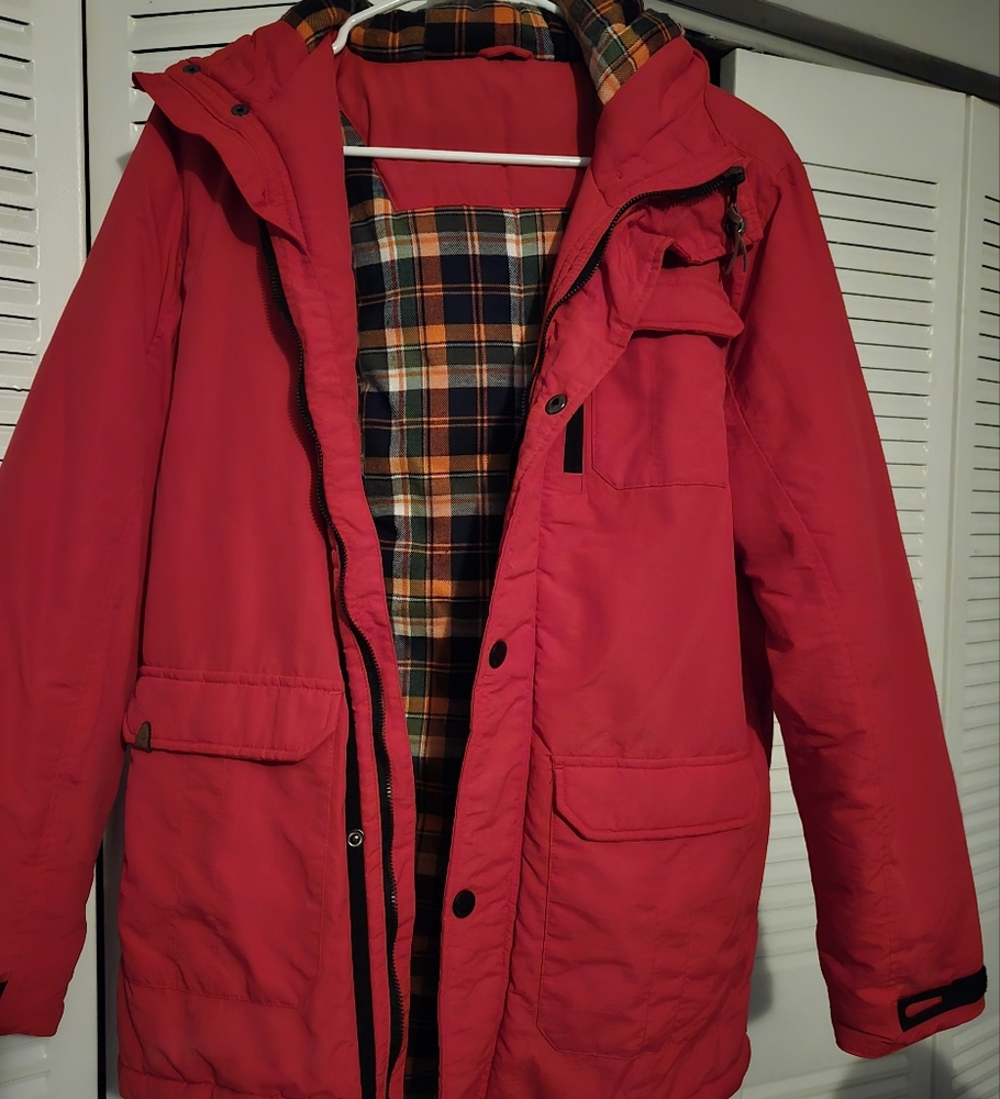 Children's Red Winter Jacket